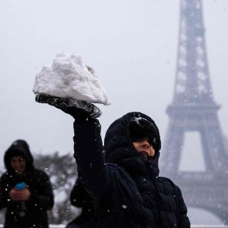 Tras inundaciones en Francia, ahora el frío provoca alerta por nieve
