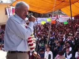 Este lunes López Obrador se encuentra de gira por municipios de Puebla. FACEBOOK / lopezobrador.org.mx