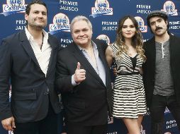 Desfilan. Gastón Pablovich, Carlos Bremer, Fabiola Guajardo y José Bichir. EL INFORMADOR/M. Vargas