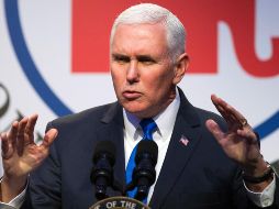 Pence coincidirá en los Juegos con el presidente honorífico de Corea del Norte, Kim Yong-nam. AP/C. Owen