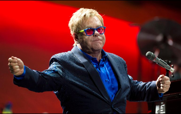 Por el momento, Elton John realiza una residencia en Las Vegas. AP/ARCHIVO