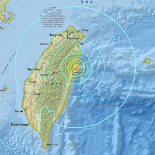 Reportan daños en viviendas tras terremoto en Taiwán
