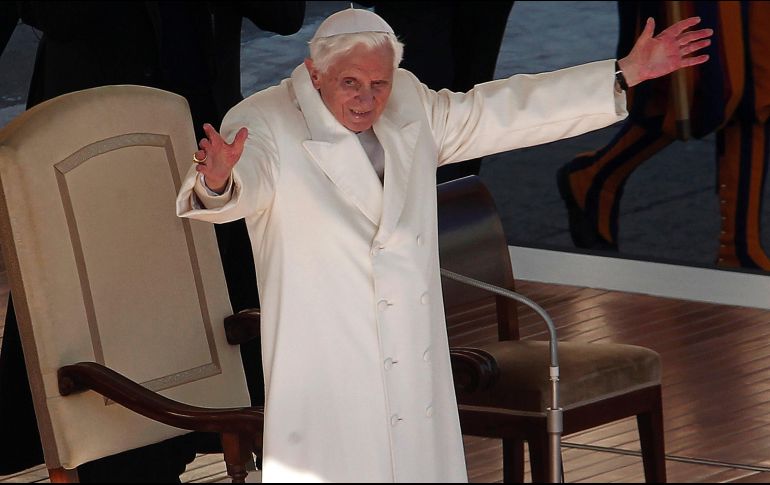 Benedicto XVI vive retirado en el pequeño monasterio Mater Eclessiae desde el 2013. NTX/ARCHIVO