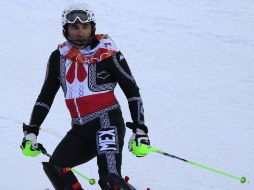 Von Hohenlohe termina su carrera en los Juegos de Sochi 2014 ya con 56 años de edad. AFP / ARCHIVO