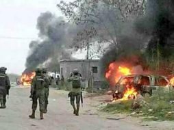 Corporaciones federales y estatales acudieron al lugar  de los hechos, y la situación quedó controlada, según la versión de las autoridades. FACEBOOK / Reynosa Código Rojo