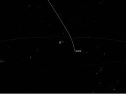 Se estima mide entre 15 y 40 metros y fue descubierto el 4 de febrero por astrónomos en el Catalina Sky Survey. NASA/JPL-Caltech