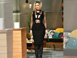 Arámbula lució en el programa 