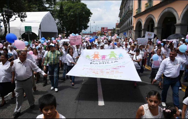 El citado Frente destacó que a principios de marzo realizarán una marcha con el objetivo de que les brinden posturas claras a favor de sus convicciones. SUN / ARCHIVO
