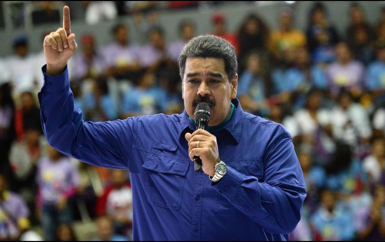 Desde la semana pasada, Maduro instó al CNE a fijar esta semana la fecha de las presidenciales. AFP / F. Parra