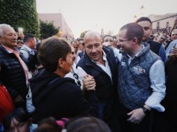 Durante un mitin en Lagos de Moreno, Anaya  aseguró que terminarán con los pactos entre administraciones salientes y nuevos gobiernos. ESPECIAL