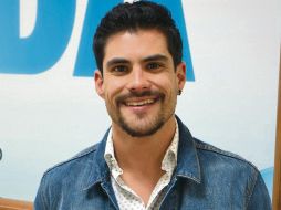 Erik Díaz. El histrión, feliz con su llegada a la telenovela. ESPECIAL/TELEVISA