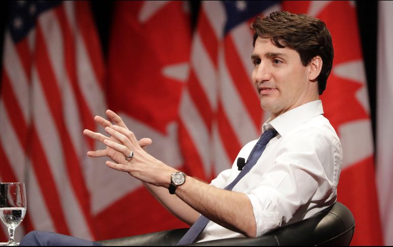 Justin Trudeau sostuvo una charla en el Instituto de Política de la Universidad de Chicago. AP/C. Rex