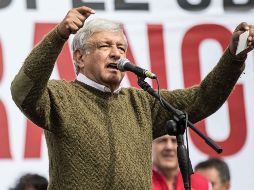 si llega a ser presidente se bajara a mitad el sueldo para ganar mucho menos que el actual mandatario nacional, Enrique Peña Nieto. SUN/ G. Espinosa