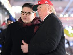 Dobles de Donald Trump y Kim Jong-Un, expulsados del estadio olímpico