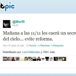 'Tuit' bromista casi predice accidente de Blake