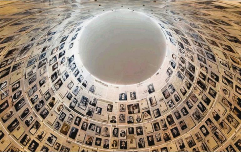 Sala de los nombres, monumento dedicado al holocausto. ESPECIAL