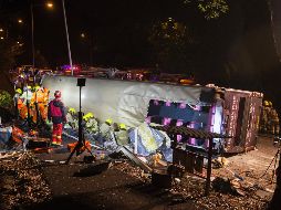 El accidente de tráfico más grave registrado en Hong Kong fue en 2003. AFP / A. Hofford