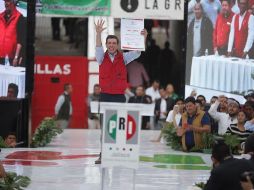 Castro Reynoso se mostró confiado de obtener el triunfo en los comicios de julio próximo. EL INFORMADOR/F. Atilano