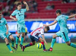 Las Chivas no logran ganar en casa en lo que va del Clausura 2018. MEXSPORT / C. Marchena