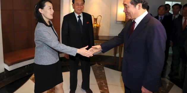 Primer ministro surcoreano almuerza con delegaci&oacute;n de Pyongyang