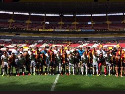 Los Leones se colocaron al frente del marcador al minuto 16, con un autogol de William Henrique Antunes de los Bravos. TWITTER/@LeonesNegrosCF