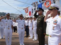 La ceremonia se realizó en la Octava Región Naval Naval, con sede en Acapulco, Guerrero. TWITTER / @AlmSoberon