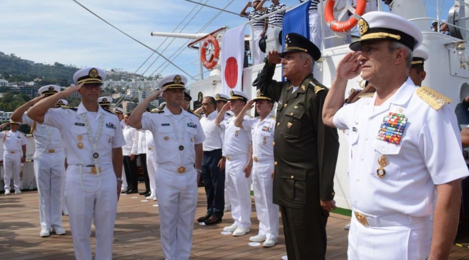 La ceremonia se realizó en la Octava Región Naval Naval, con sede en Acapulco, Guerrero. TWITTER / @AlmSoberon