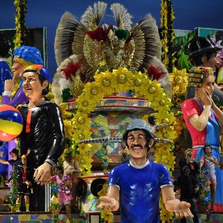 Fotogalería: México, homenajeado en el carnaval de Sao Paulo