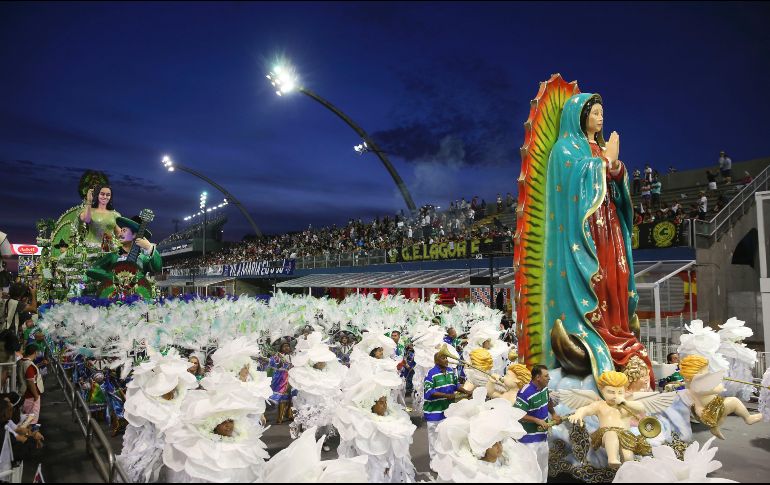 Una imagen de la Virgen de Guadalupe. AP/A. Penner