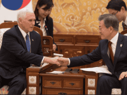 La iniciativa es resultado de conversaciones que Pence mantuvo con el presidente del Corea del Sur, Moon Jae-in. TWITTER/ @VP