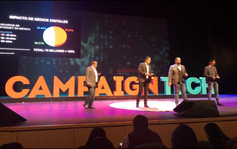 La empresa Heurística participó como exponente en Campaign Tech México 2018. ESPECIAL