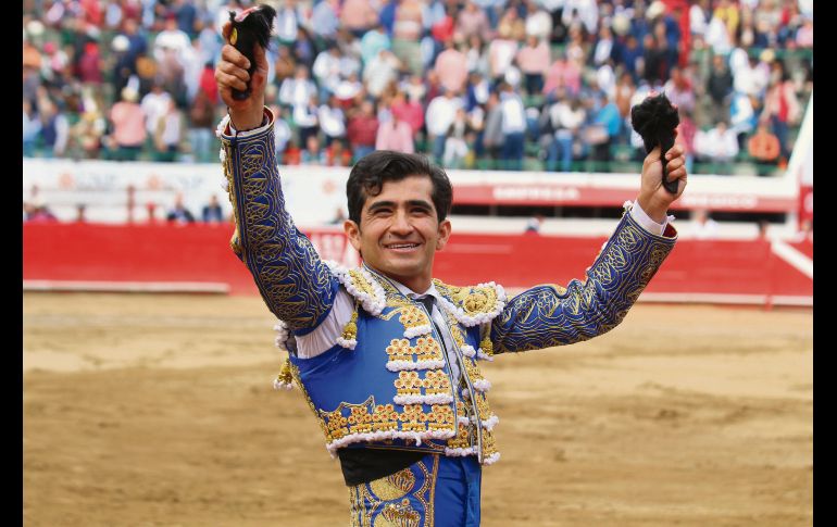 El diestro de Aguascalientes fue el triunfador del mano a mano con Julián López “El Juli” el domingo pasado. EL INFORMADOR/G. Gallo