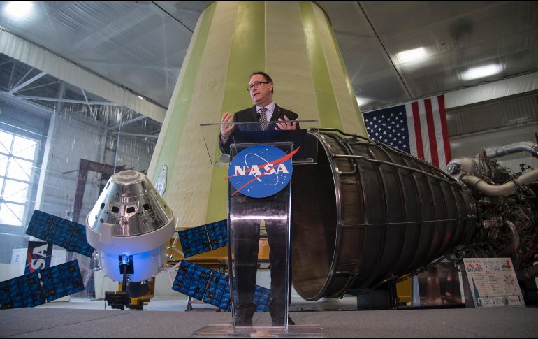 Robert Lightfoot, administrador interino de la NASA, presentó la solicitud de presupuesto del año fiscal 2019 por 19.9 mil millones de dólares. AP/B. Ingalls
