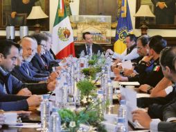 En la primera reunión se acordaron rondines en las zonas más peligrosas y el intercmabio de información entre corporaciones en tiempo real. ESPECIAL
