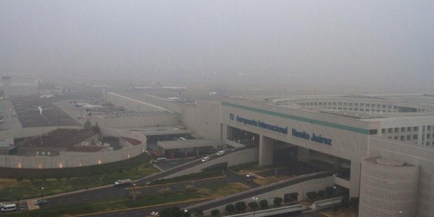 Suspenden operaciones en el aeropuerto capitalino por niebla