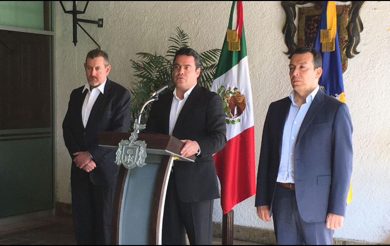 El ex fiscal general del Estado, Luis Carlos Nájera Gutiérrez de Velasco, es nombrado esta mañana por el gobernador del Estado, Aristóteles Sandoval Díaz, como el nuevo secretario del Trabajo. ESPECIAL