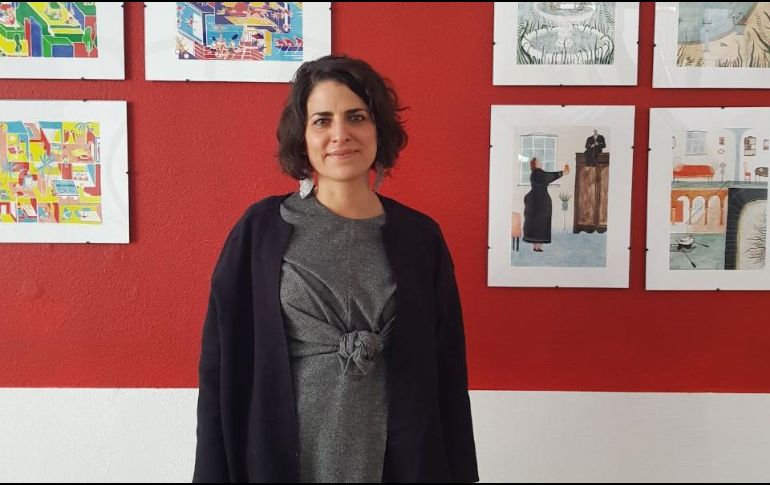 ''Lo que queremos desde la licenciatura es traer proyectos que abran el panorama'', dice Claudia Reyes, coordinadora académica de Artes Visuales. EL INFORMADOR/R. Romero
