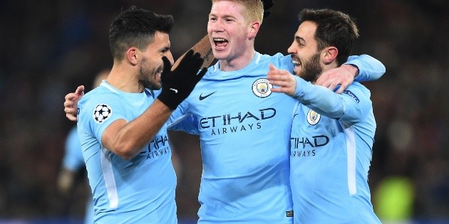 El Manchester City arrolla al Basilea en Champions League
