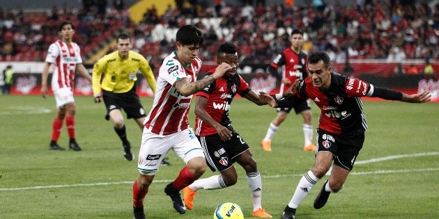 Atlas y Necaxa reparten puntos