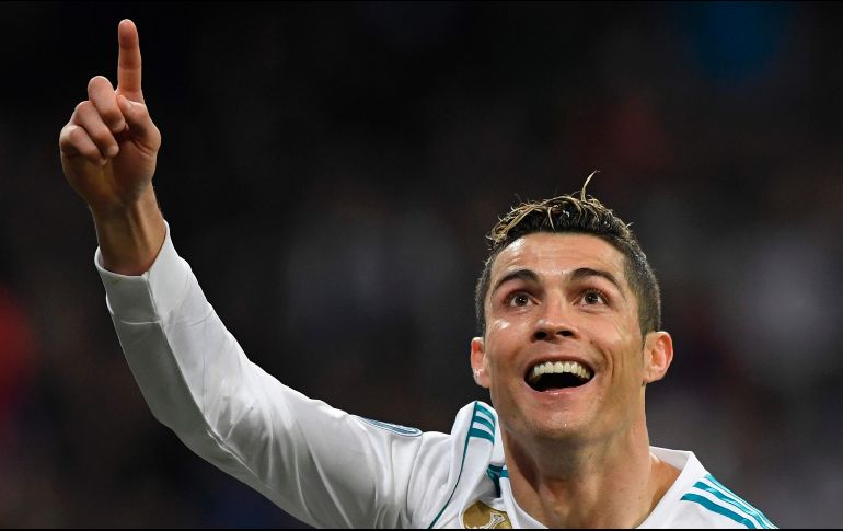 La estrella del Real Madrid, que también jugó para el Sporting de Portugal y el Manchester United, acumula en total 116 goles en Champions League. AFP/G. Buoys