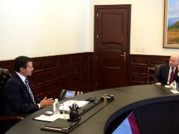 La Presidencia detalló que Flannery reconoció los avances que ha tenido la economía mexicana durante el presente gobierno. TWITTER / @PresidenciaMX