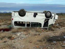 En la camioneta viajaban 11 personas del Congreso Nacional Indígena (CNI), la coordinación del Consejo Indígena de Gobierno (CIG). EFE/ M. Pérez