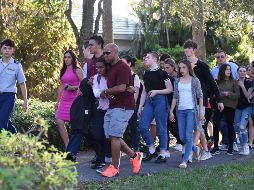 Diecisiete personas murieron en un ataque ocurrido en una de las escuelas de Parkland. AFP/M. Eve
