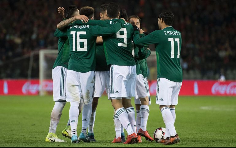 En Rusia, México se medirá en la fase de grupos a los conjuntos de Alemania (en la cima del ranking mundial), Suecia (lugar 19), y Corea del Sur (lugar 58). TWITTER / @miseleccionmx