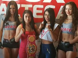 Alarcón (I) tendrá una dura prueba ante Muciño (D), que busca hacer historia en el boxeo mexicano.  EL INFORMADOR/D. Reos