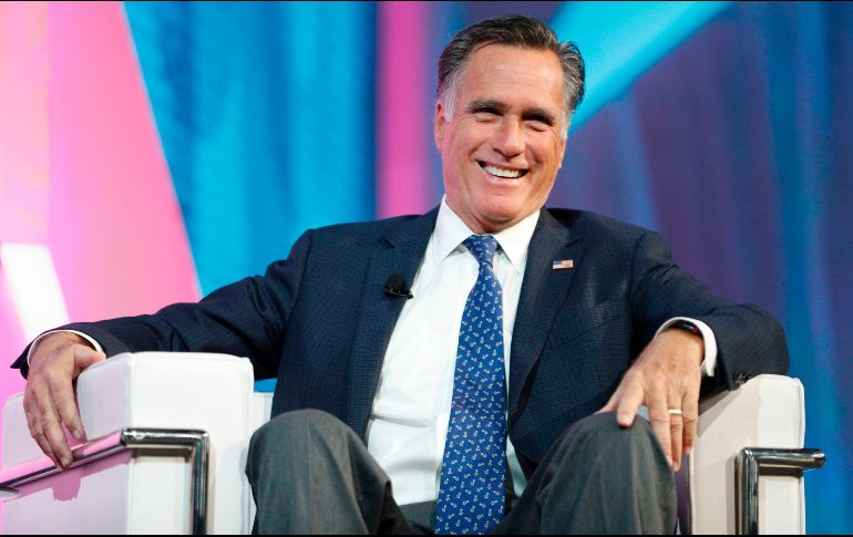Romney ha sido muy crítico con el presidente Donald Trump, y desde la campaña electoral de 2016 y hasta su llegada a la Casa Blanca lo ha calificado como un ''fraude''. AFP / ARCHIVO