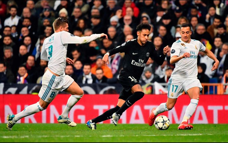 El PSG intentará remontar el 3-1 adverso que consiguió en el estadio Santiago Bernabéu el pasado miércoles para lograr avanzar en el torneo de la UEFA. AFP / ARCHIVO