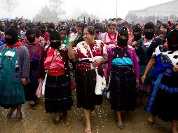 El pasado 14 de febrero la camioneta que transportaba a Marichuy sufrió un accidente en Baja California Sur. AP/ARCHIVO