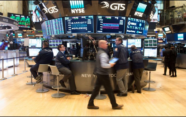 El mercado accionario estadounidense terminó en terreno positivo. AFP / ARCHIVO