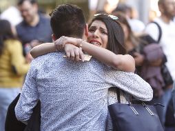 Al momento no se tiene reporte de lesionados o daños estructurales. EFE/S. Gutiérrez